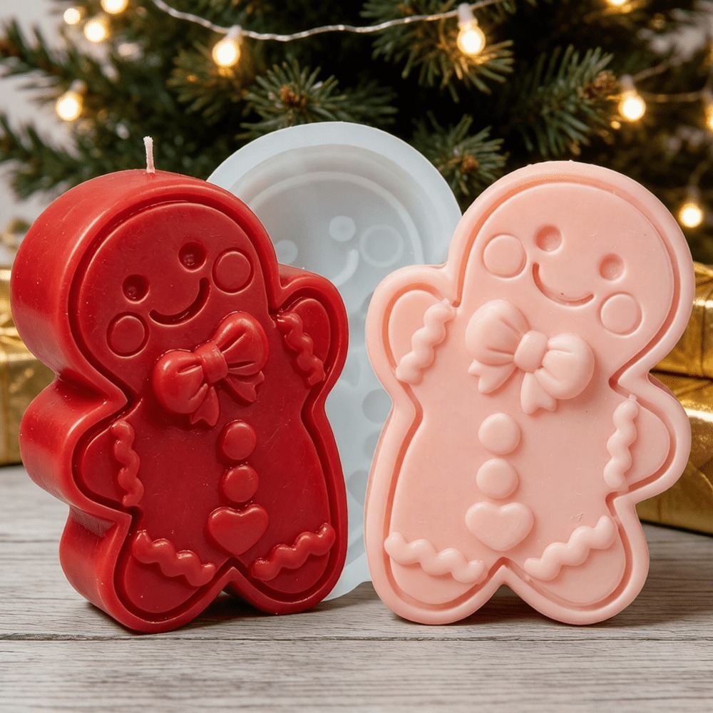 Soap Making Gifts - Molde de silicona de hombre de