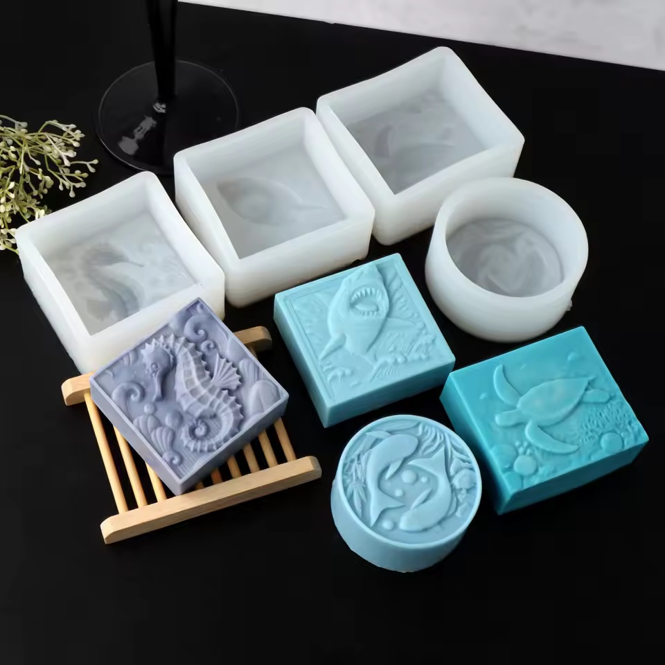 Soap Making Gifts - Molde de silicona 3D de caballito