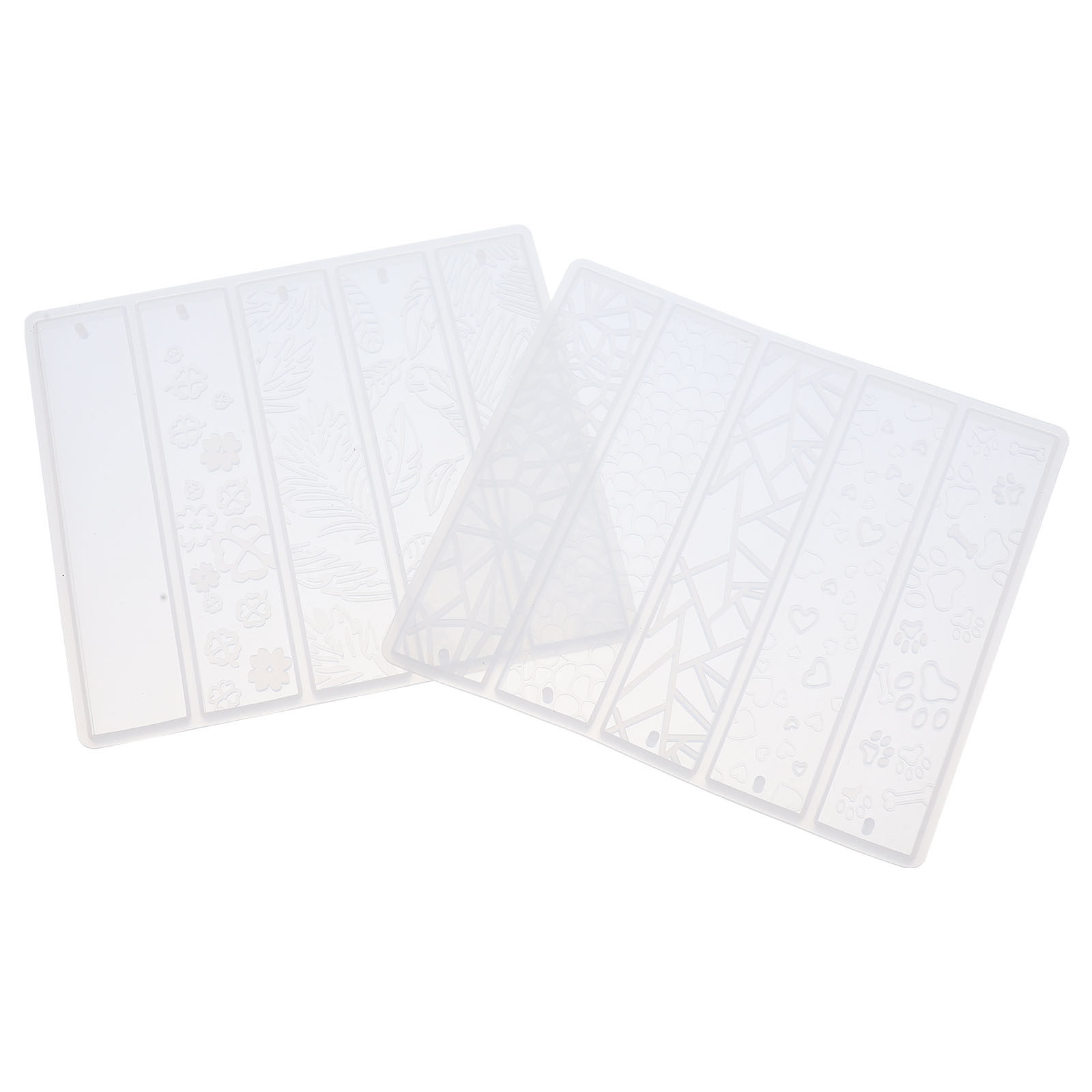 Soap Making Ins - 2 moldes rectangulares de silicona para