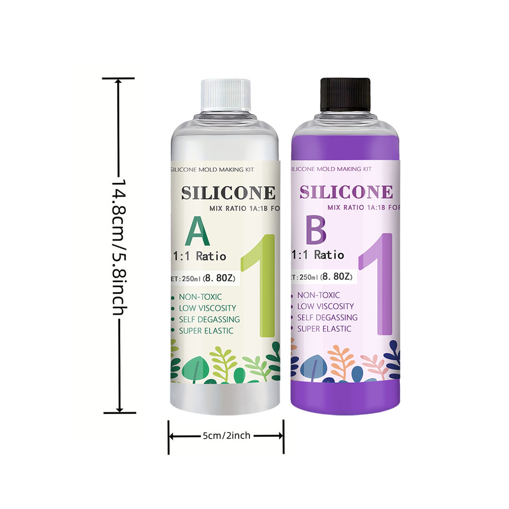 Silicona Líquida Morada de 17. - Soap Making Kit For Beginners reseña y precio