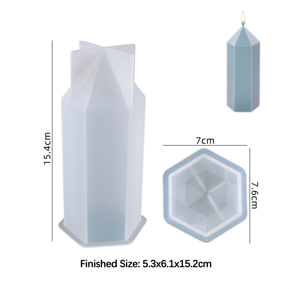 Moldes de vela de columna Hexa - Soap Making Kit For Beginners reseña y precio