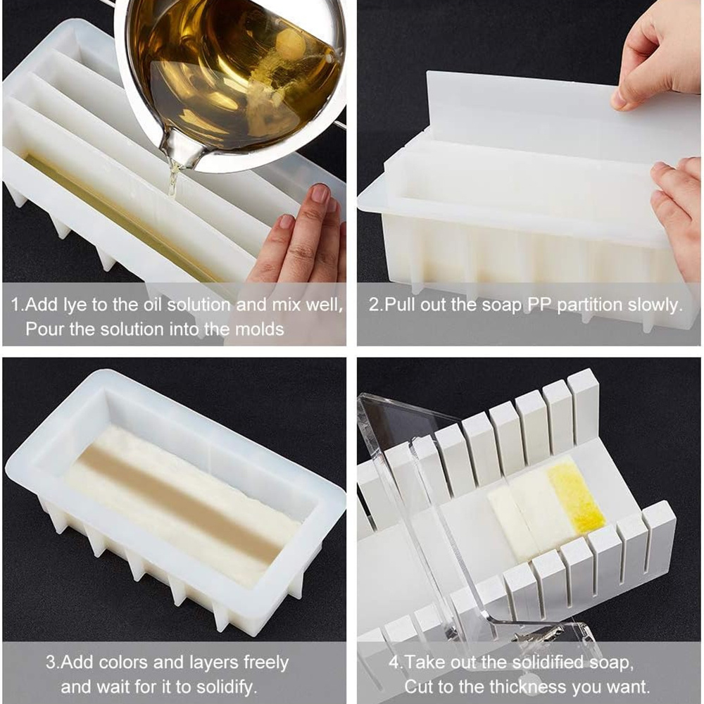 Molde de silicona para jabón d - Soap Making Kit For Beginners reseña y precio