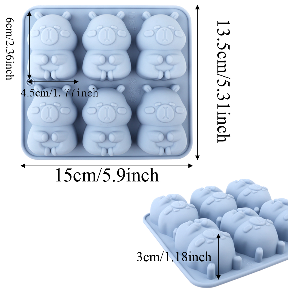 1. Molde de silicona para past - Soap Making Instructions reseña y precio