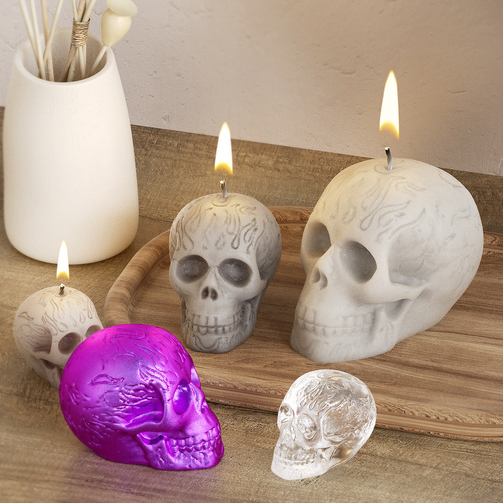 Molde de silicona con cabeza d - Soap Making Gifts reseña y precio