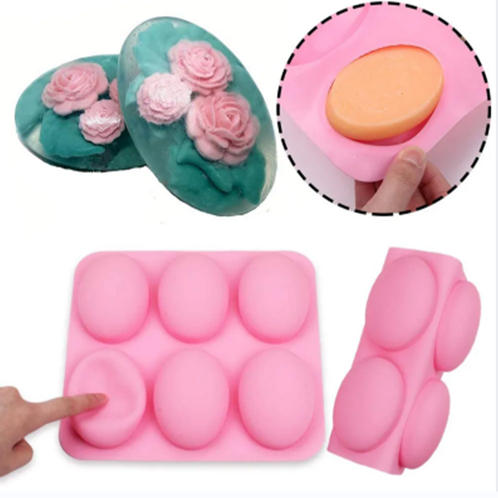 Molde de jabón de silicona ova - Soap Making Instructions reseña y precio