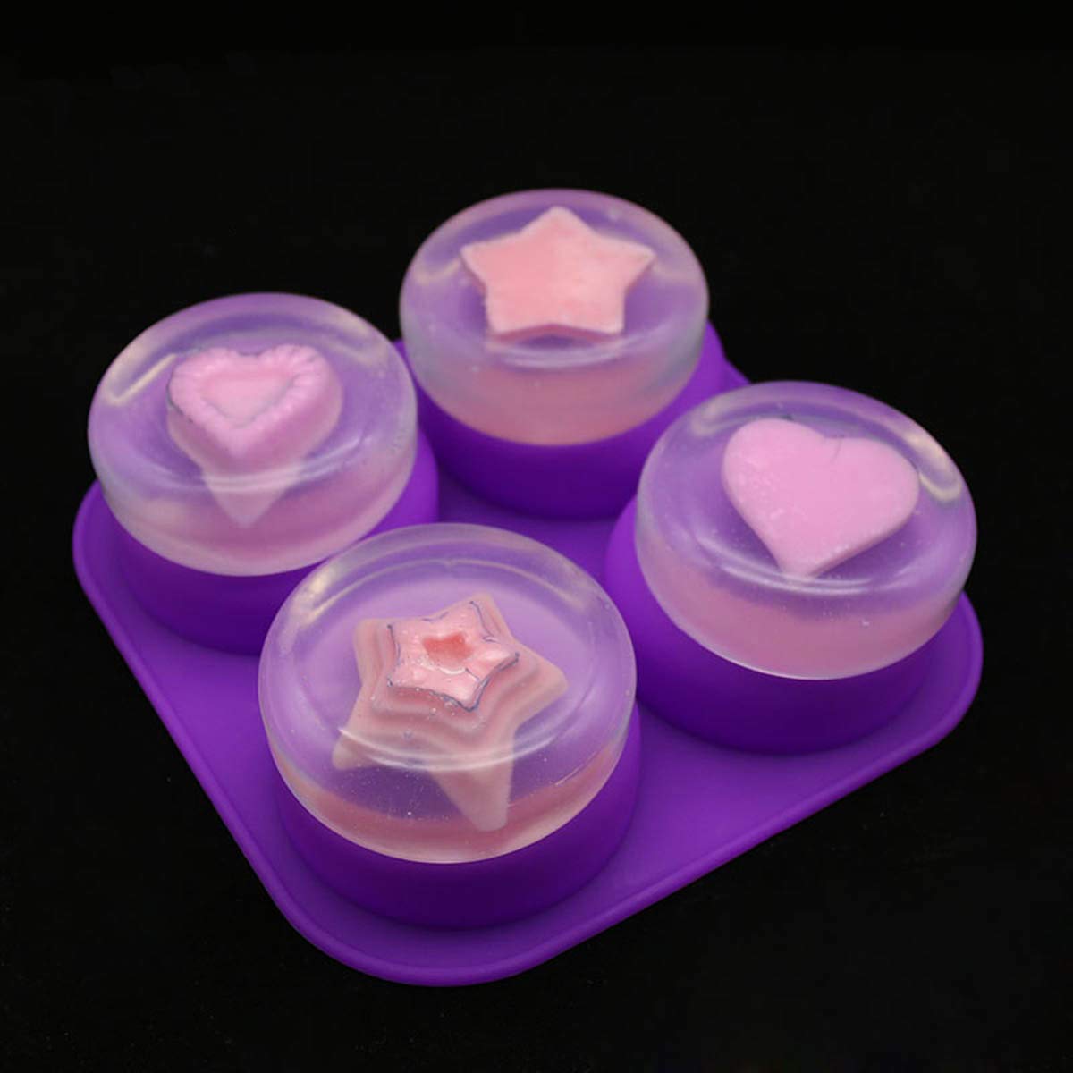 1-2 Moldes de Silicona Redondo - Soap Making Instructions reseña y precio