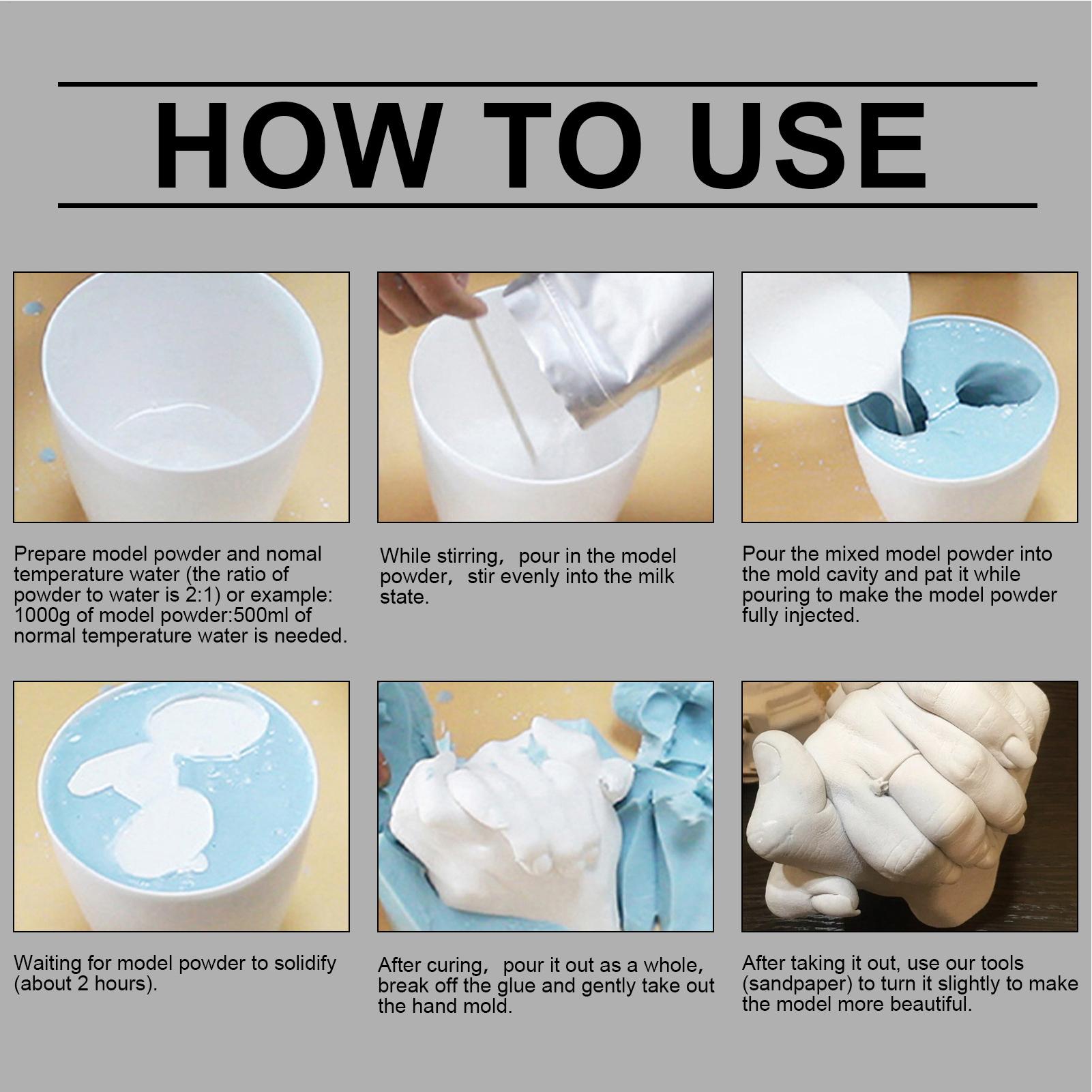 Kit de moldes para manos y pie - Soap Making Ins reseña y precio